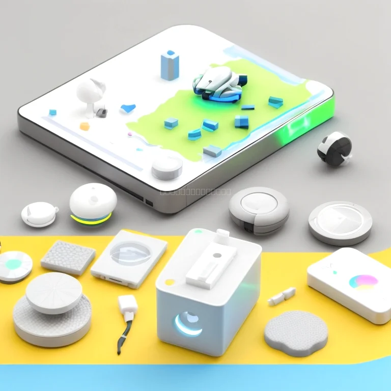 AIロボットキットが並ぶ様子